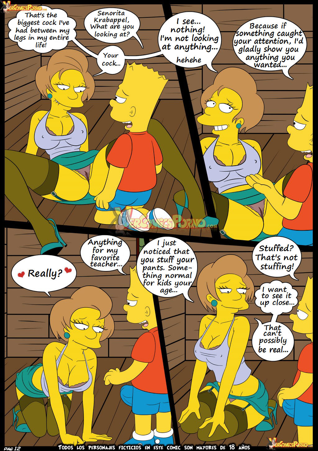 Porno die comic simpsons The Simpsons