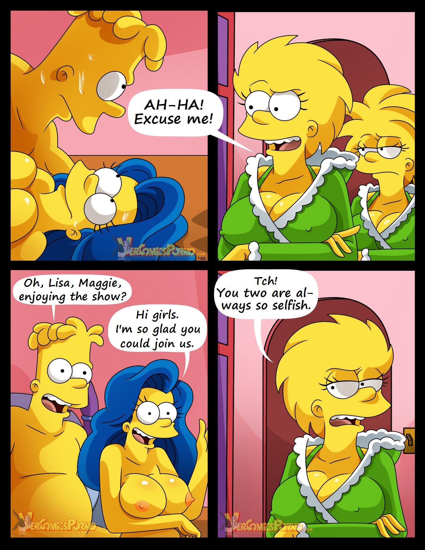Comic simpsons porn Simpsons porn