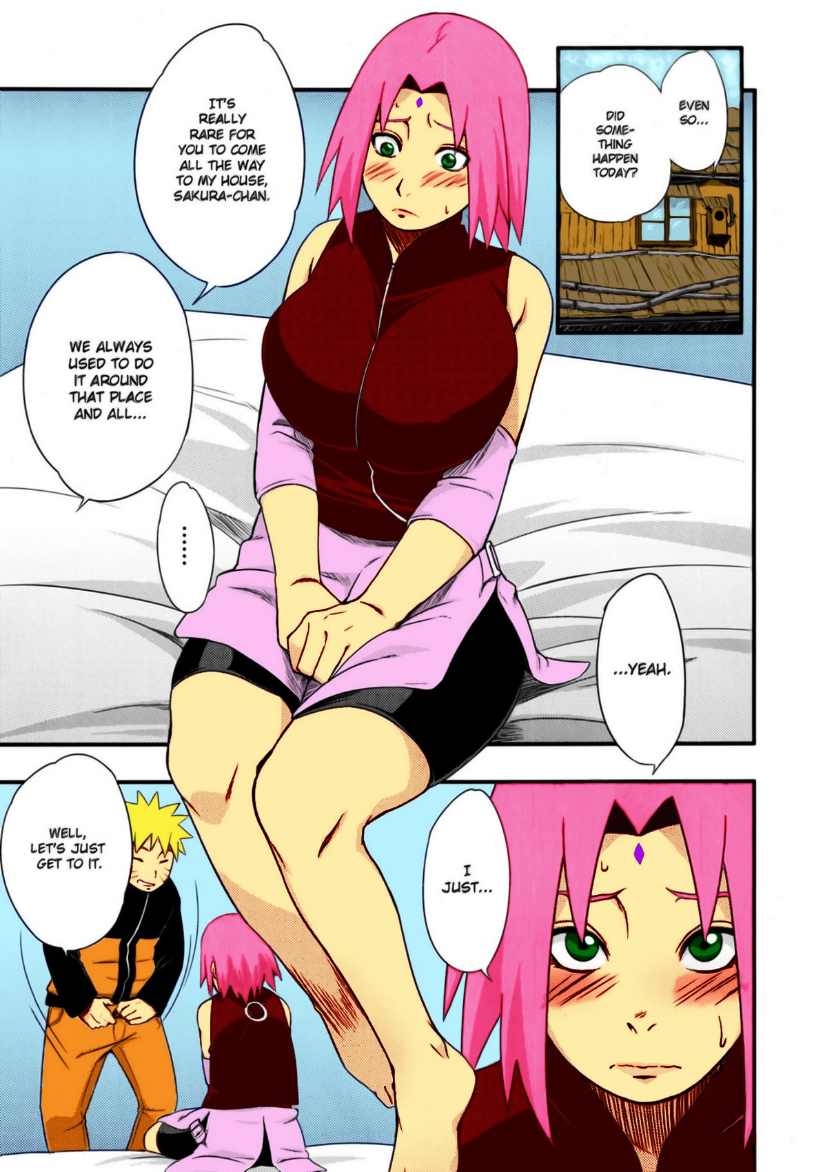 Sakura Breast Expansion Comic