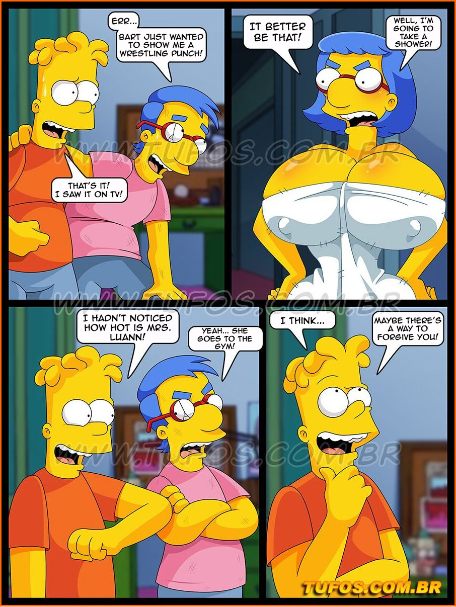 Simpsons comic porn